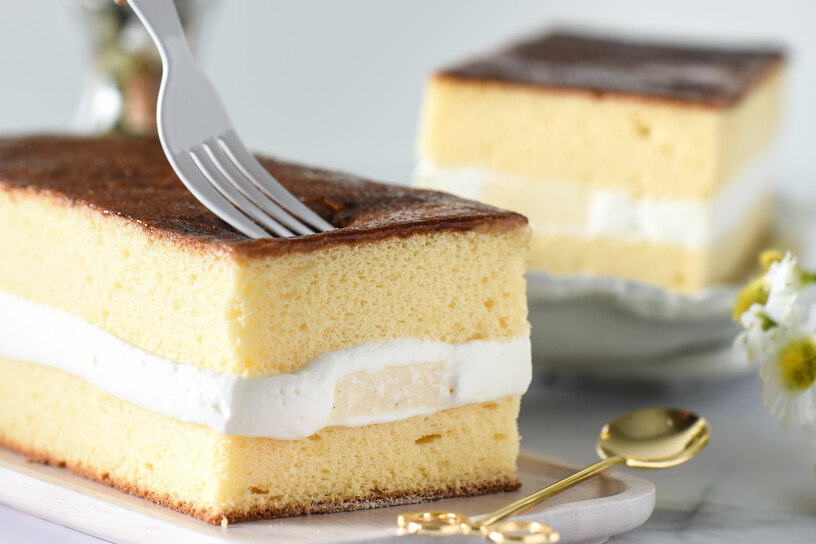 焦糖布蕾蛋糕 Caramel Brûlée Cake