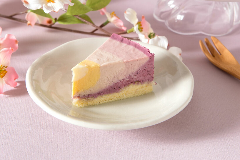 繽紛馨語乳酪蛋糕6吋 Taro Fruit Mélange Cheesecake 6 inches