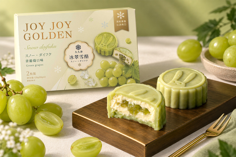 季節限定-冰翠雪酪 Snow Daifuku