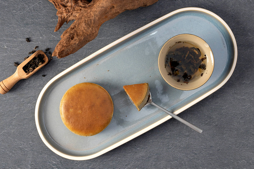 紅烏龍方度乳酪蛋糕 Oolong Tea Cheese Fondue Cake 紅烏龍方度乳酪蛋糕 Oolong Tea Cheese Fondue Cake
